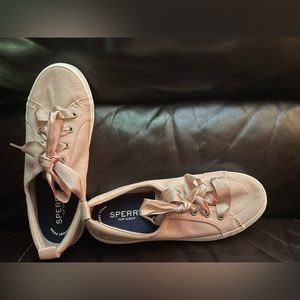 Pink Sperry Sneakers
